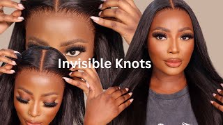 OMGG!! This Invisible HD Lace Wig Is Amazing! PRE- PLUCKED HAIRLINE!! PRE-BLEACHED KNOTS | ISEE HAIR