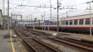 Frecciabianca in transito a Santhià