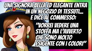 BARZELLETTA DONNA ESIGENTE COMMESSO SBOTTA #barzellettegratis #barzellettedivertenti