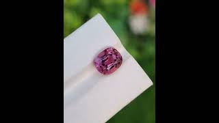 Pink Cushion Tourmaline - 3.95 ct, Congo Origin, Untreated Gem