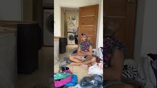 Realistic laundry day as a family of four #laundry