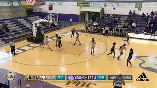 WBB | UNC Pembroke at Young Harris | #DefendtheDen | Jan. 4, 2020