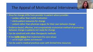 January 19, 2024: Motivational Interviewing - Heidi Hutton