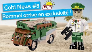 Cobi News 2020 #8  : Rommel arrive en exclusivité ! (compatible Lego WW2)