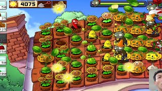 plants and zombie: survival roof