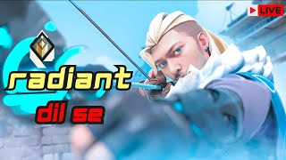 🔴DIL SE RADIANT | Road to 500 SUBS🎮 #valorant #valorantindianstreamers #india #radiant