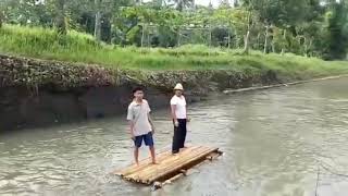 Bamboo Raft Ride Lombok