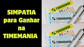 Simpatia para Ganhar na Timemania