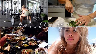 VLOG | training, cook with me, catching up with friends & more!