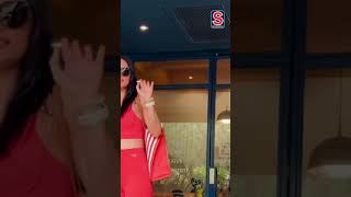 Manushi Chillar Slays In Her All Red Gym Outfit | Bollywood Celebs | N18S | #shortvideos