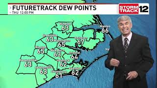 NC Meteorologist Les Still Is Tracking Comfortable Humidity Until The Weekend