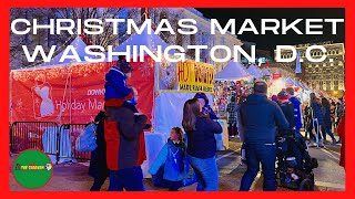 Downtown Holiday Market | Christmas Market | Penn Quarter Washington DC | Walking tour | Dec 17 2022