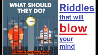 15 Seconds Brain Teaser Riddles Part#9