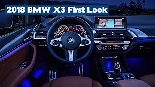 2018 BMW X3 First Look