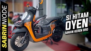 Warna Baru Honda Scoopy 2022 Hitam Orange - Makin Keereen Broo