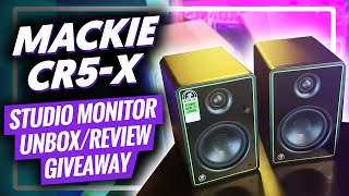 Unboxing, Reviewing and Giving Away Mackie CR5-X Studio Monitors