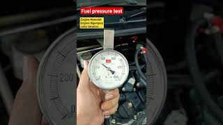 Fuel Pressure Test