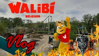 Vlog | Walibi Belgium: Bouwplaats Dock world & nieuwe trein Psyké Underground.