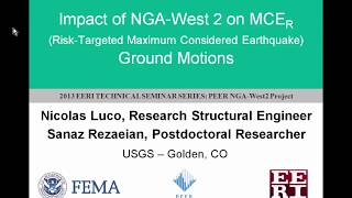 4 - NGA West 2 (2013) - Impact of NGA West 2 on MCER