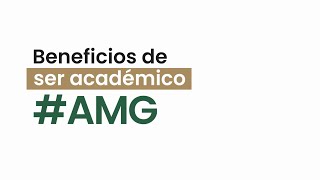 Beneficios de ser académico AMG