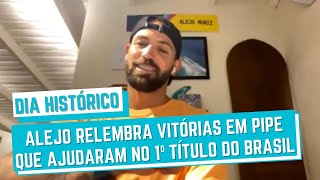 19/12/2014: A "COLABORAÇÃO" DE ALEJO MUNIZ NO TÍTULO MUNDIAL DE GABRIEL MEDINA HÁ 10 ANOS