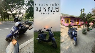 Sikkim to assam crazy ride on access from Kerala #malayalam #allindiaride #soloride