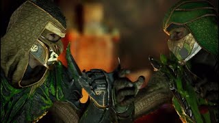 Mortal Kombat 1 Scorpion Order of Darkness vs Reptile Order of Darkness (Very Hard)