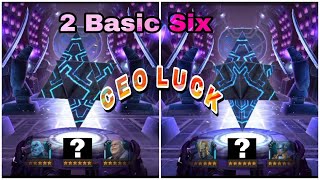 Mcoc crystal opening | CEO Luck | two basic six star