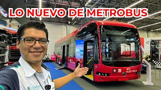 Reseña del Nuevo Autobús Eléctrico BYD B15E01 para METROBUS en Expo Transporte 2023.