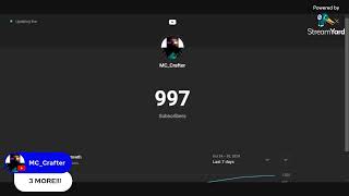 Sub Count Road to 1K