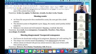 Sentence Connectors Part 02 HSC English 2nd Paper | Advance English Grammar