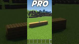 noob vs pro vs hacker #minecrat #gaming