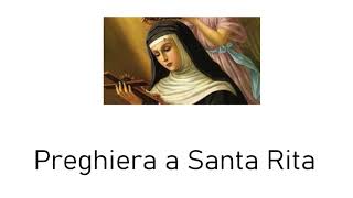 Preghiera a Santa Rita da Cascia