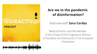 Sara Cerdas | Are we in the pandemic of disinformation?