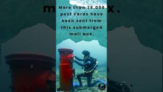 The World's Deepest post box: A dive into Susami bay '.#youtubeshorts #facts #adventure #shorts