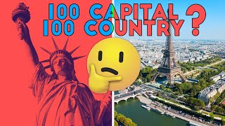 100 Capital, 100 Country? Can you know? Vol 4 #capital #city #country