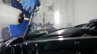 Audi TT  Detailing of engine