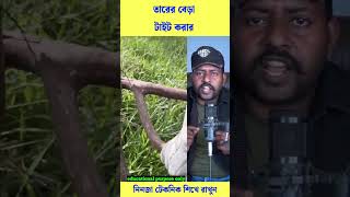 বেড়া তৈরির সময় এই টেকনিক টা ব্যাবহার করতে পারেন #reels #trending #viral #shorts