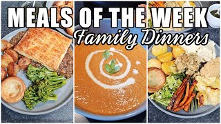 MEALS OF THE WEEK | FAMILY MEAL IDEAS UK | MEAT FREE MEAL IDEAS | FREEZER MEALS |