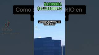 Como ser BILLONARIO en GTA 5 Online #shorts