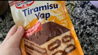 Dr Oetker Serisi Tiramisu Yap! En Kolay Tatlı!