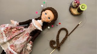 Sewing Vlog  Doll Hair