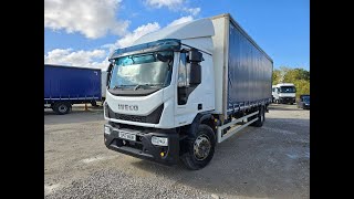 2017 IVECO EUROCARGO 180E25K 18Ton Curtainsider - Tail-lift (SP17MXN) (4689/3)