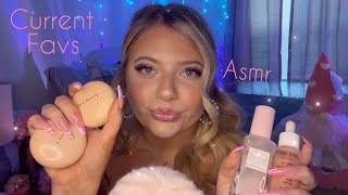 Asmr Current Favorites | Makeup & Skincare 🧴lots of tapping 💖