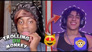 trolling on monkey... again | steyeuh