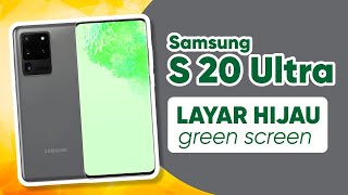 Samsung s20 Ultra - Perbaiki LCD Green Screen