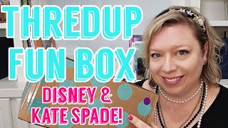 More DISNEY?! AND Kate Spade in this Thredup Fun Box Unboxing! @happyhourhaulers6126