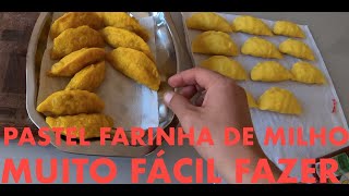 PASTEL DE FARINHA DE MILHO | FÁCIL E RÁPIDO  | Receita do interior | Apiaí - SP