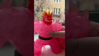 Popping the core of Goo jit zu glow shifter Blazagon                    #goojitzu #asmr