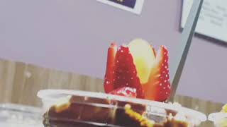 Fondue de Frutas no copo Delicioso